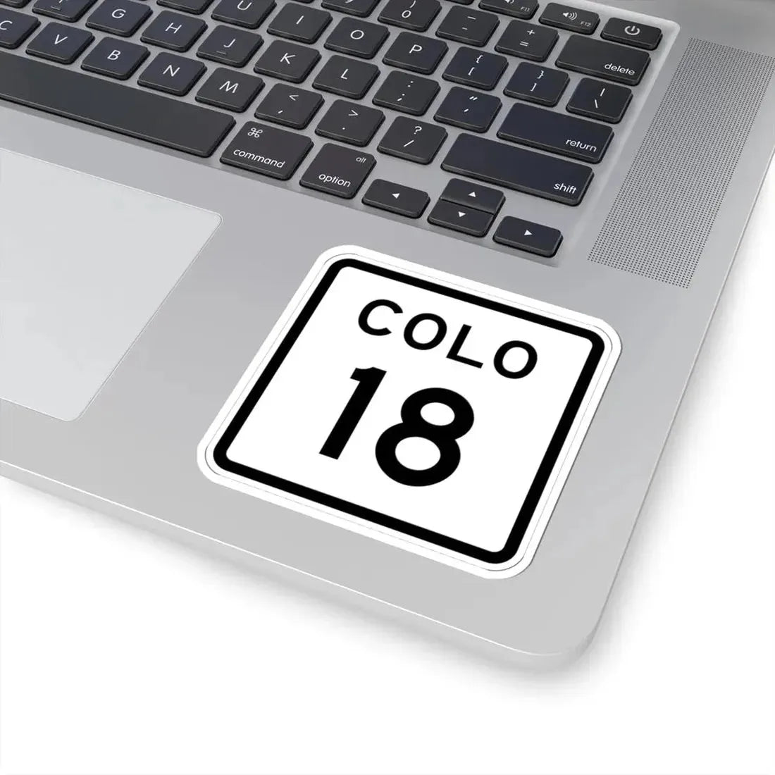 Colorado 18 1952 (Colorado) (Road Sign) STICKER Vinyl Kiss-Cut Decal - The Sticker Space