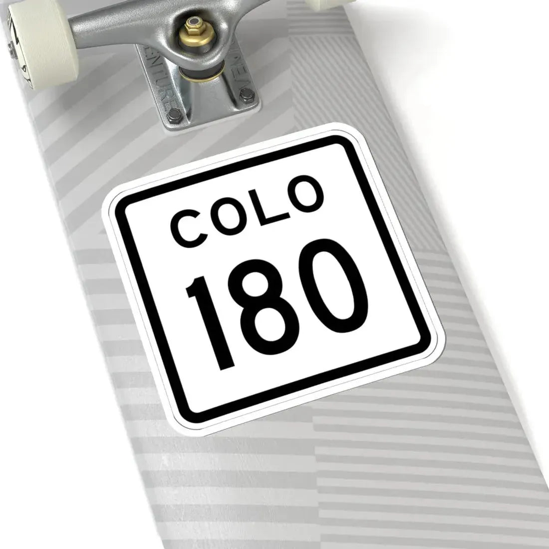 Colorado 180 1952 (Colorado) (Road Sign) STICKER Vinyl Kiss-Cut Decal - The Sticker Space
