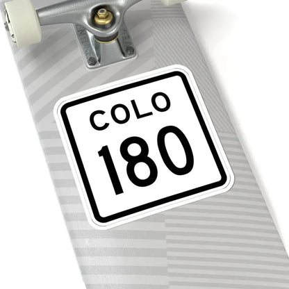 Colorado 180 1952 (Colorado) (Road Sign) STICKER Vinyl Kiss-Cut Decal - The Sticker Space