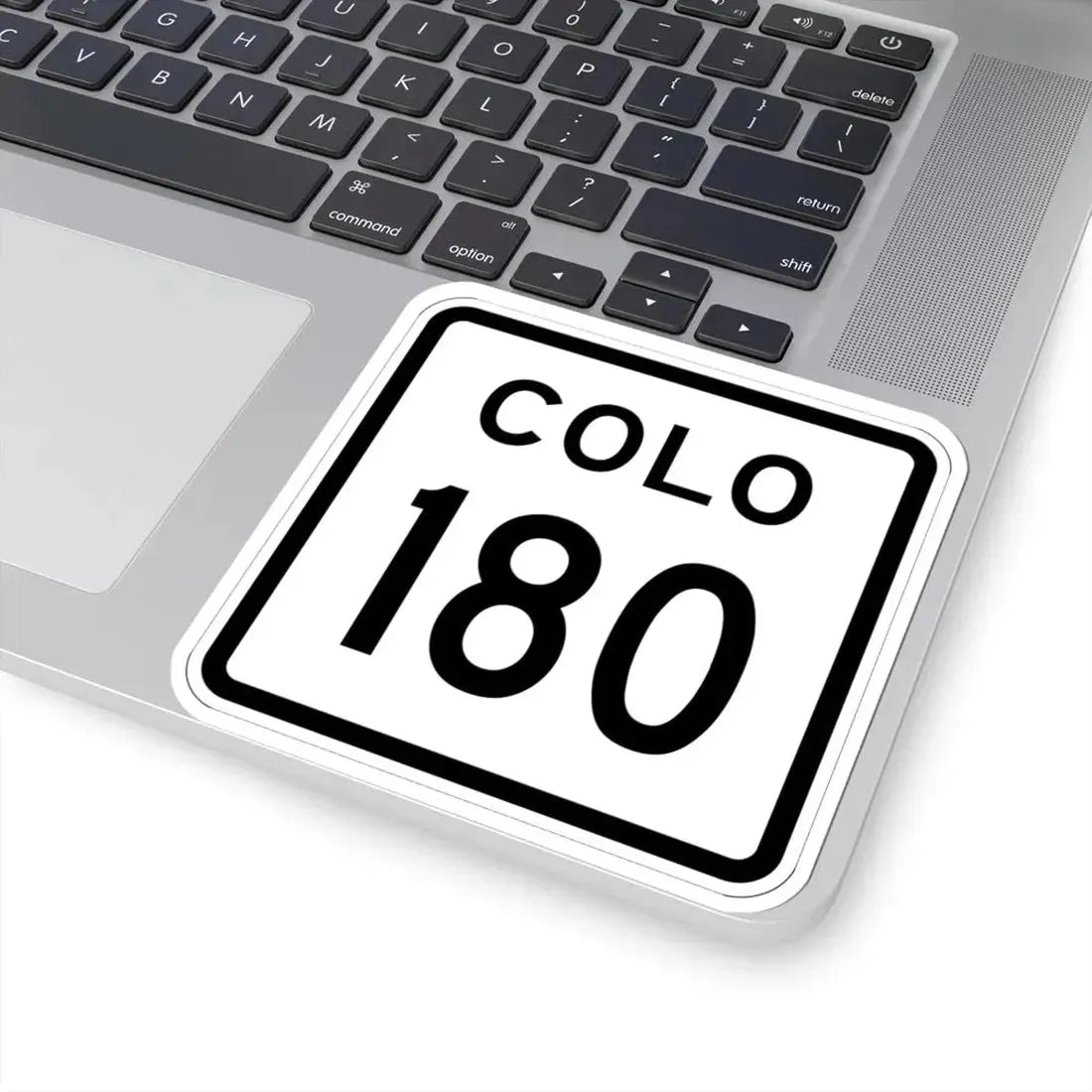Colorado 180 1952 (Colorado) (Road Sign) STICKER Vinyl Kiss-Cut Decal - The Sticker Space