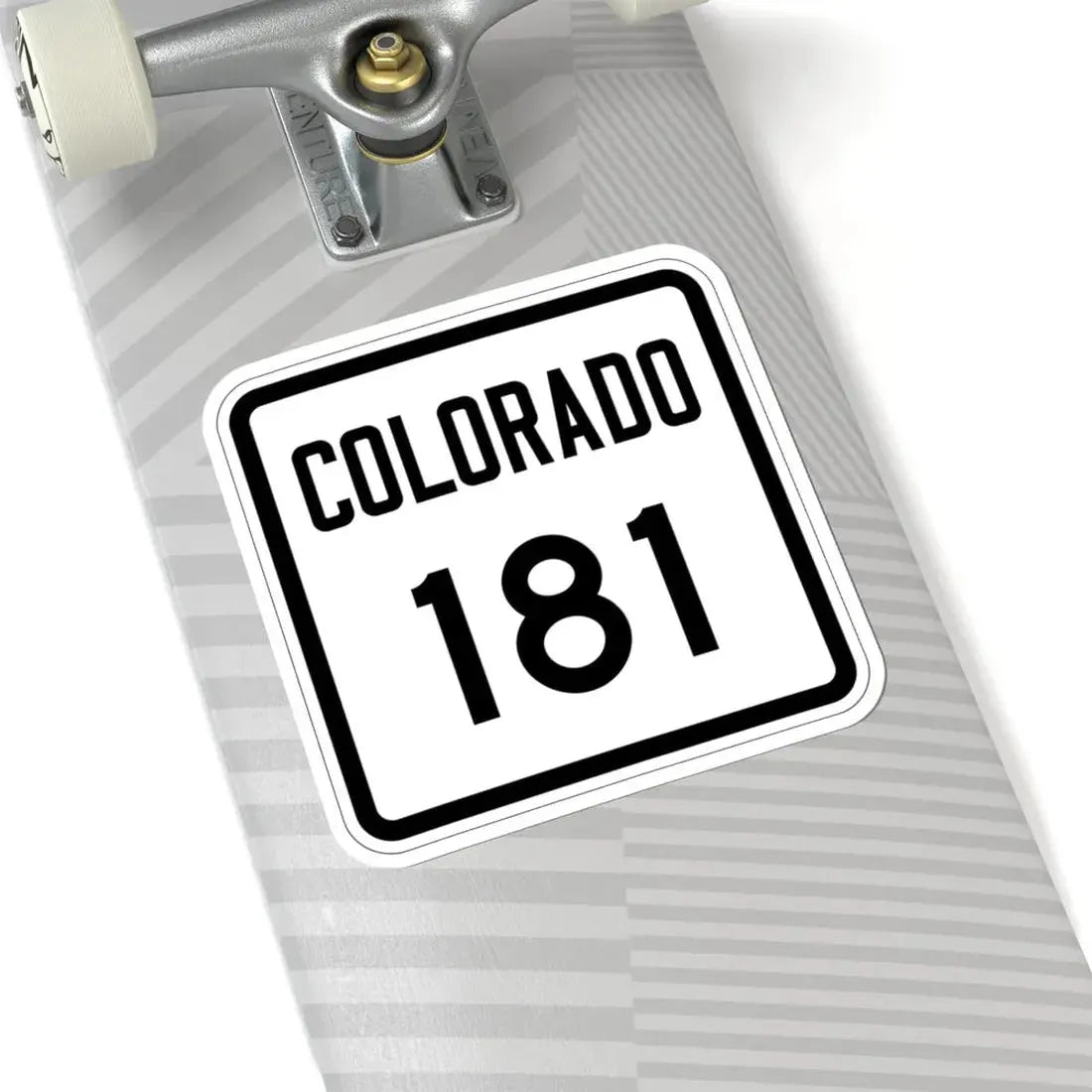 Colorado 181 1946 (Colorado) (Road Sign) STICKER Vinyl Kiss-Cut Decal - The Sticker Space