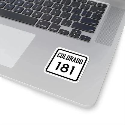 Colorado 181 1946 (Colorado) (Road Sign) STICKER Vinyl Kiss-Cut Decal - The Sticker Space