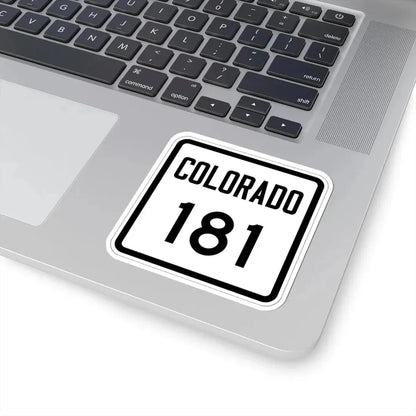 Colorado 181 1946 (Colorado) (Road Sign) STICKER Vinyl Kiss-Cut Decal - The Sticker Space