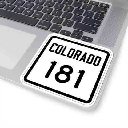 Colorado 181 1946 (Colorado) (Road Sign) STICKER Vinyl Kiss-Cut Decal - The Sticker Space