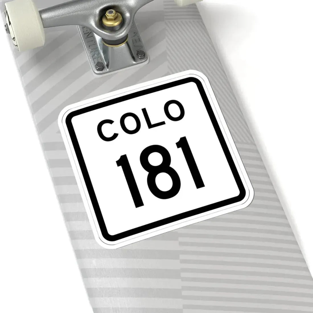 Colorado 181 1952 (Colorado) (Road Sign) STICKER Vinyl Kiss-Cut Decal - The Sticker Space