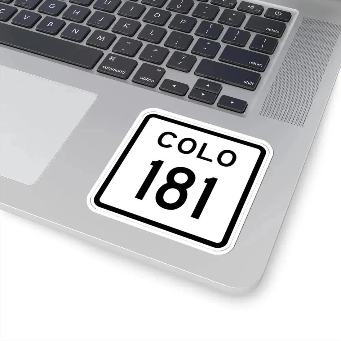 Colorado 181 1952 (Colorado) (Road Sign) STICKER Vinyl Kiss-Cut Decal - The Sticker Space