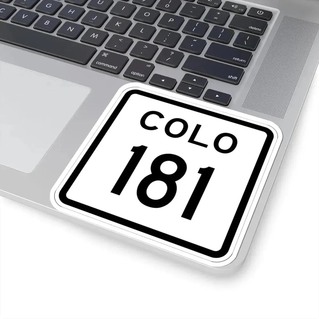 Colorado 181 1952 (Colorado) (Road Sign) STICKER Vinyl Kiss-Cut Decal - The Sticker Space
