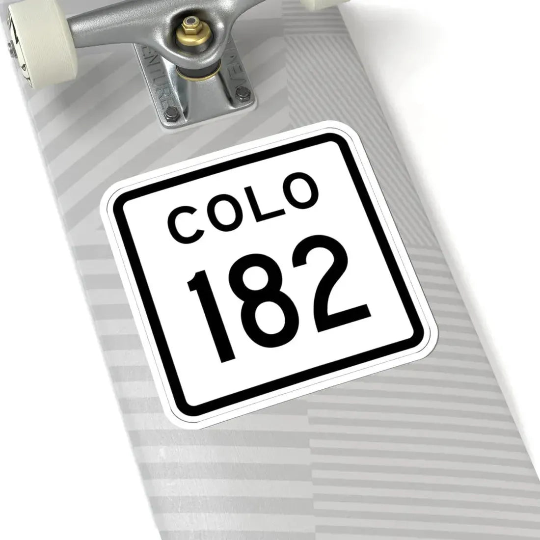 Colorado 182 1952 (Colorado) (Road Sign) STICKER Vinyl Kiss-Cut Decal - The Sticker Space