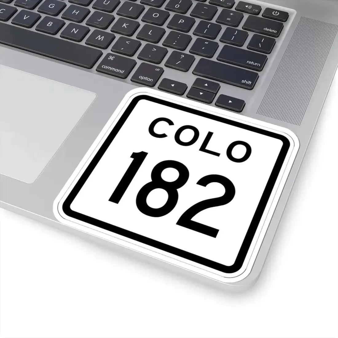 Colorado 182 1952 (Colorado) (Road Sign) STICKER Vinyl Kiss-Cut Decal - The Sticker Space