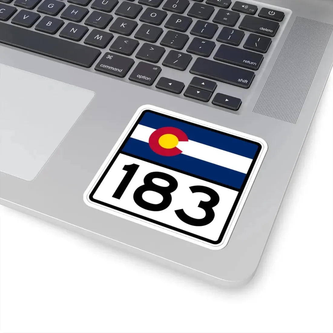 Colorado 183 (Colorado) (Road Sign) STICKER Vinyl Kiss-Cut Decal - The Sticker Space