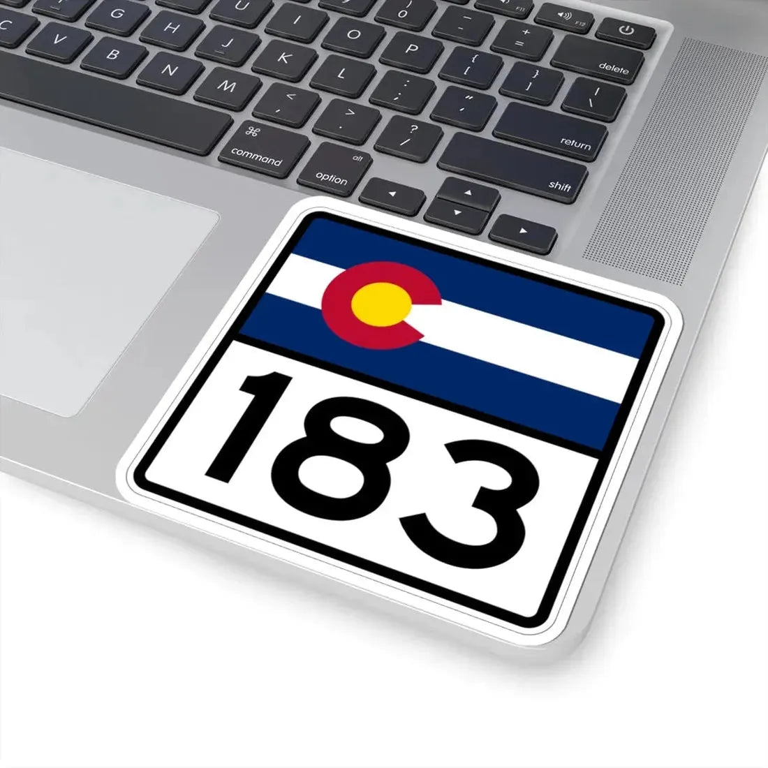 Colorado 183 (Colorado) (Road Sign) STICKER Vinyl Kiss-Cut Decal - The Sticker Space