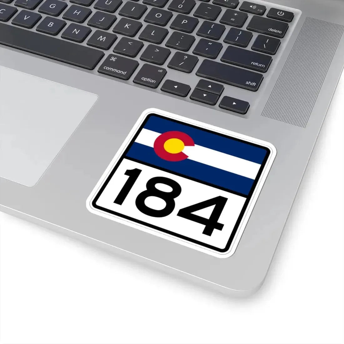 Colorado 184 (Colorado) (Road Sign) STICKER Vinyl Kiss-Cut Decal - The Sticker Space