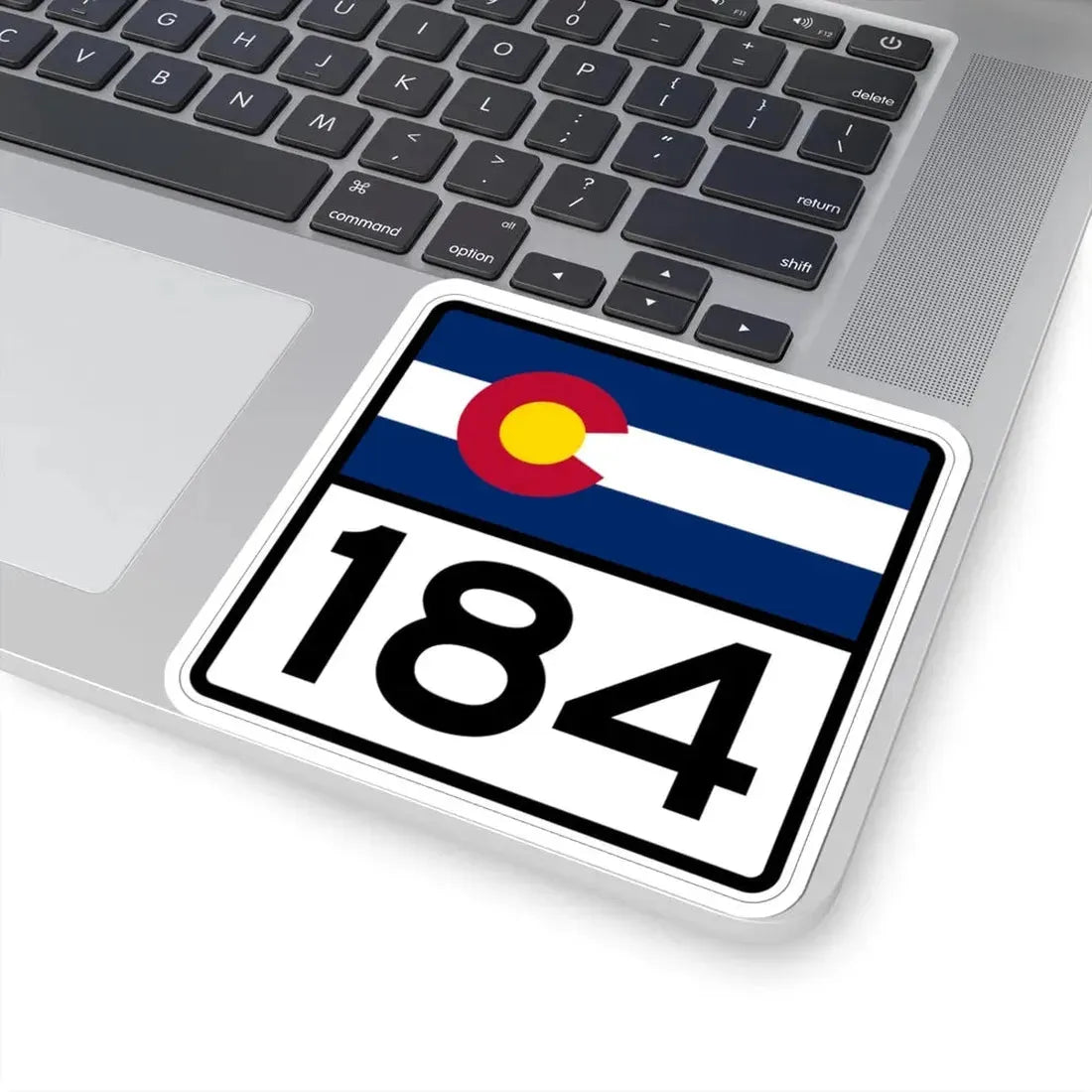 Colorado 184 (Colorado) (Road Sign) STICKER Vinyl Kiss-Cut Decal - The Sticker Space