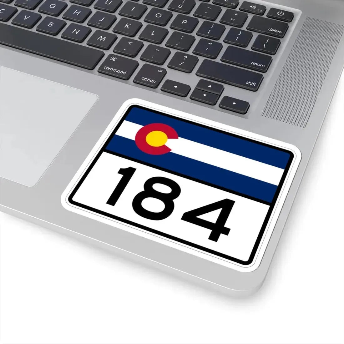 Colorado 184 wide (Colorado) (Road Sign) STICKER Vinyl Kiss-Cut Decal - The Sticker Space