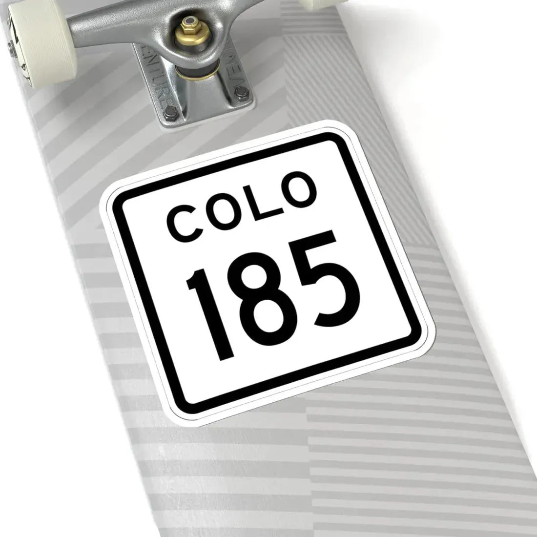Colorado 185 1952 (Colorado) (Road Sign) STICKER Vinyl Kiss-Cut Decal - The Sticker Space