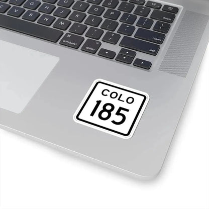 Colorado 185 1952 (Colorado) (Road Sign) STICKER Vinyl Kiss-Cut Decal - The Sticker Space
