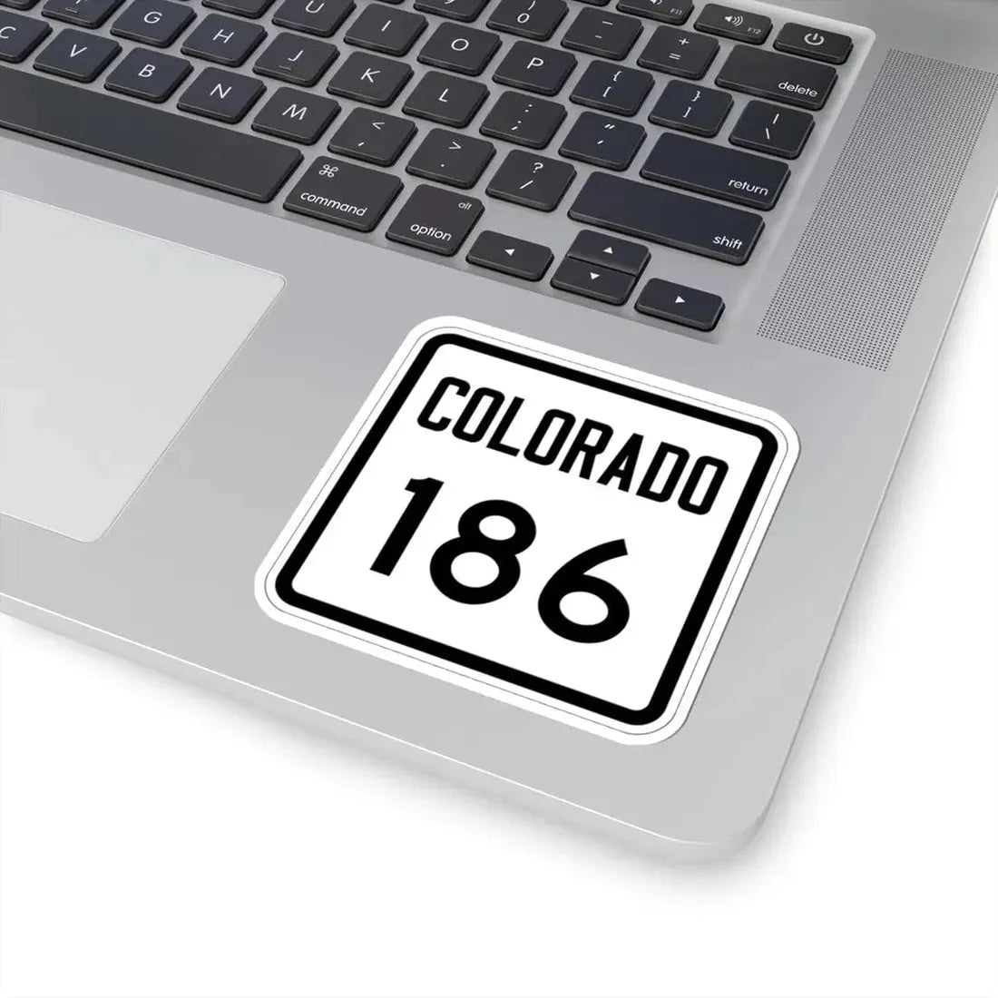 Colorado 186 1946 (Colorado) (Road Sign) STICKER Vinyl Kiss-Cut Decal - The Sticker Space