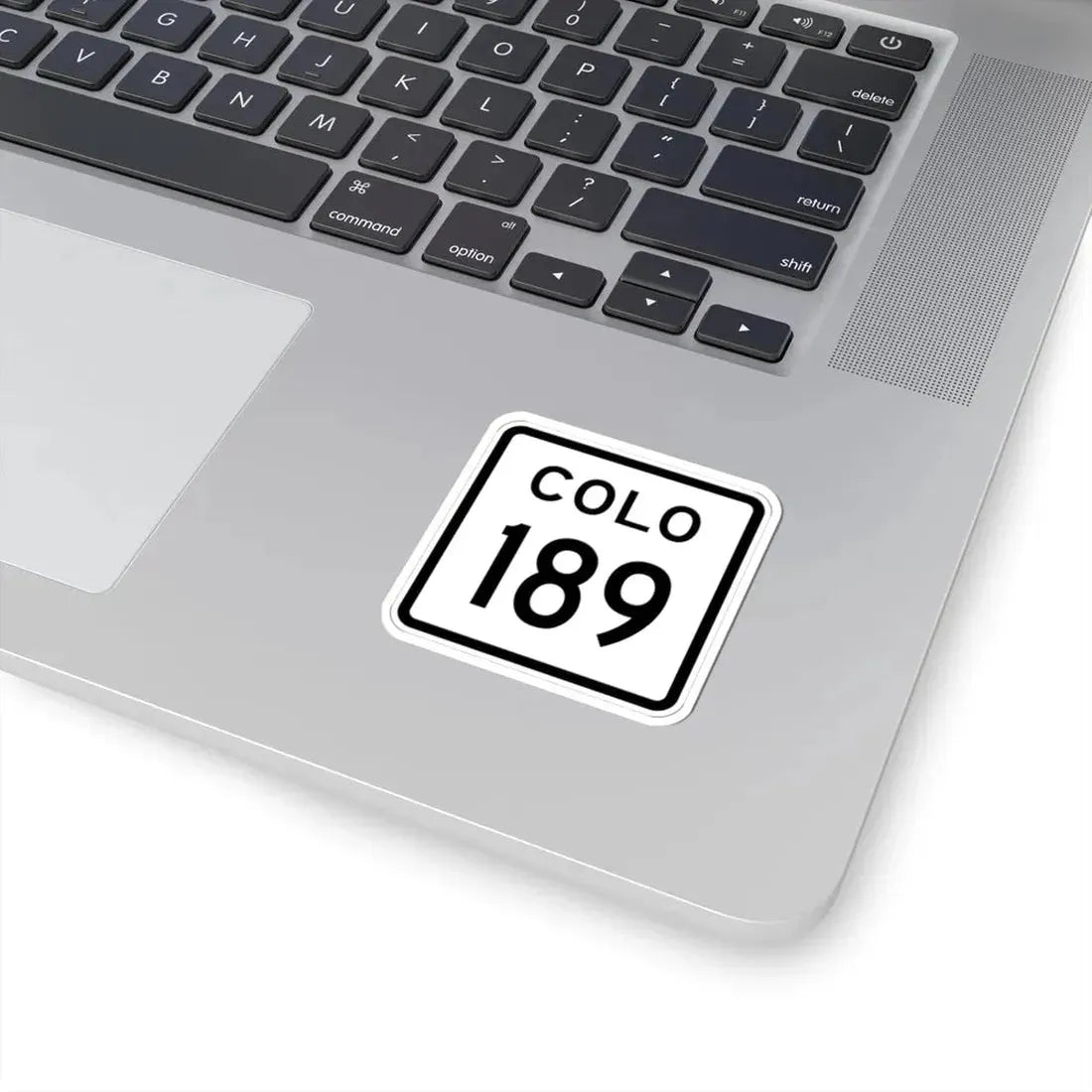 Colorado 189 1952 (Colorado) (Road Sign) STICKER Vinyl Kiss-Cut Decal - The Sticker Space