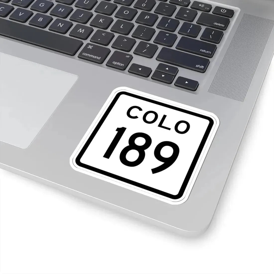 Colorado 189 1952 (Colorado) (Road Sign) STICKER Vinyl Kiss-Cut Decal - The Sticker Space