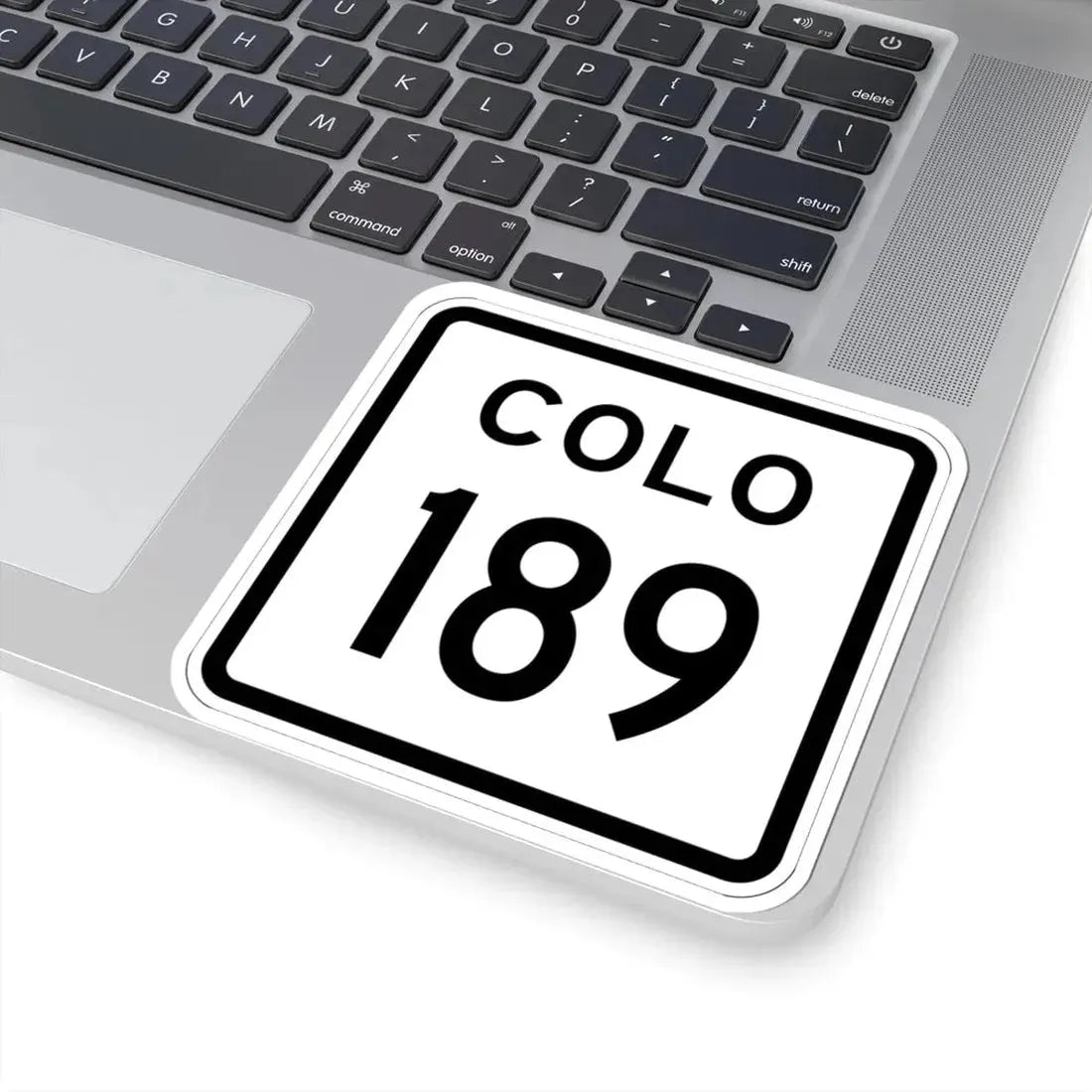 Colorado 189 1952 (Colorado) (Road Sign) STICKER Vinyl Kiss-Cut Decal - The Sticker Space