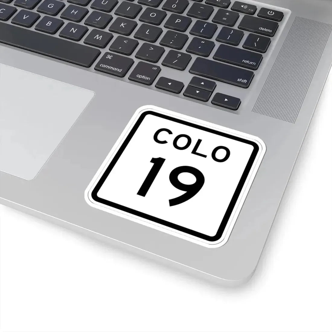 Colorado 19 1952 (Colorado) (Road Sign) STICKER Vinyl Kiss-Cut Decal - The Sticker Space