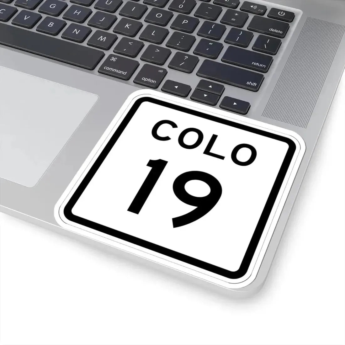 Colorado 19 1952 (Colorado) (Road Sign) STICKER Vinyl Kiss-Cut Decal - The Sticker Space