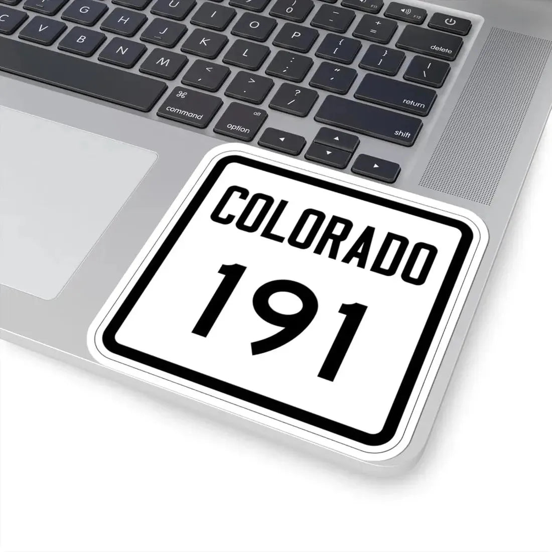 Colorado 191 1946 (Colorado) (Road Sign) STICKER Vinyl Kiss-Cut Decal - The Sticker Space