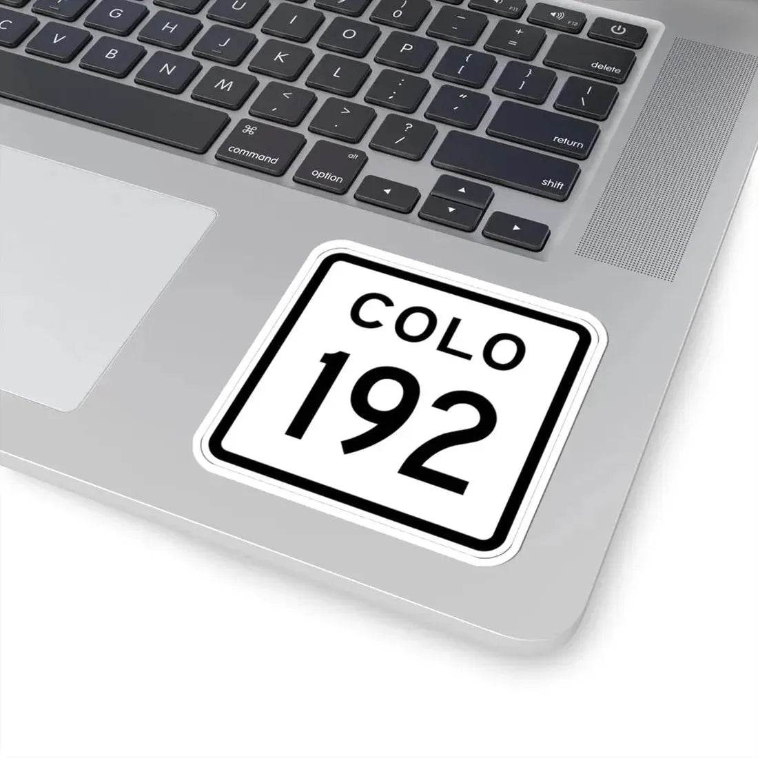 Colorado 192 1952 (Colorado) (Road Sign) STICKER Vinyl Kiss-Cut Decal - The Sticker Space