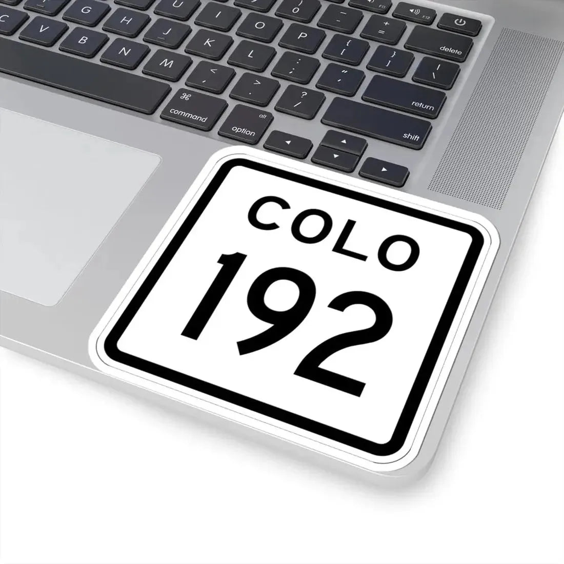 Colorado 192 1952 (Colorado) (Road Sign) STICKER Vinyl Kiss-Cut Decal - The Sticker Space