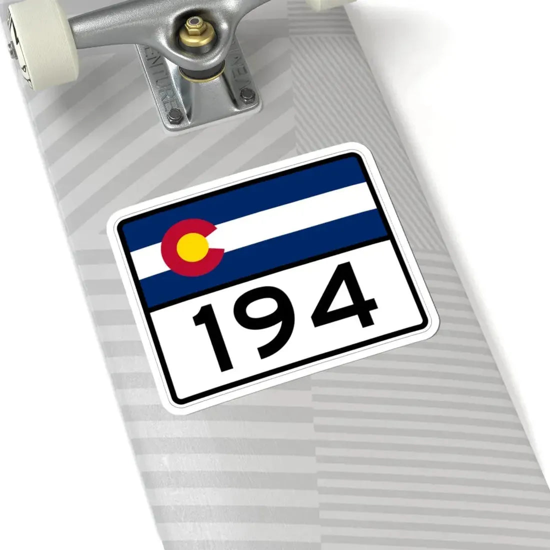 Colorado 194 wide (Colorado) (Road Sign) STICKER Vinyl Kiss-Cut Decal - The Sticker Space