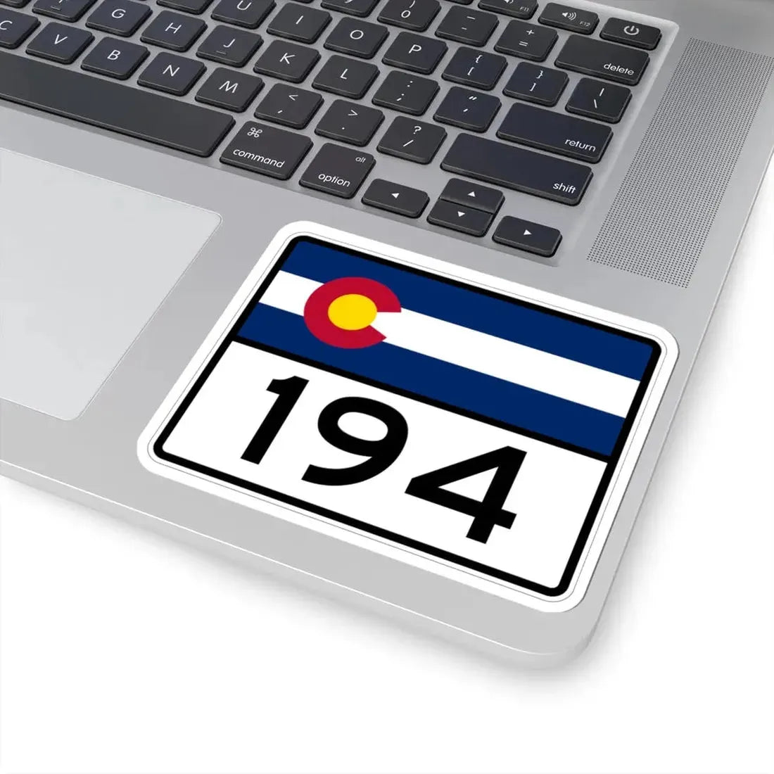 Colorado 194 wide (Colorado) (Road Sign) STICKER Vinyl Kiss-Cut Decal - The Sticker Space