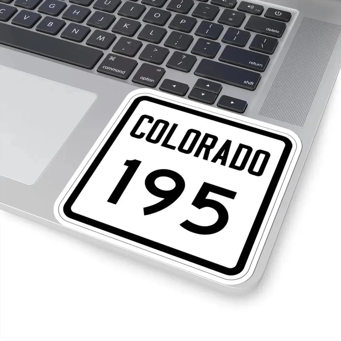 Colorado 195 1946 (Colorado) (Road Sign) STICKER Vinyl Kiss-Cut Decal - The Sticker Space