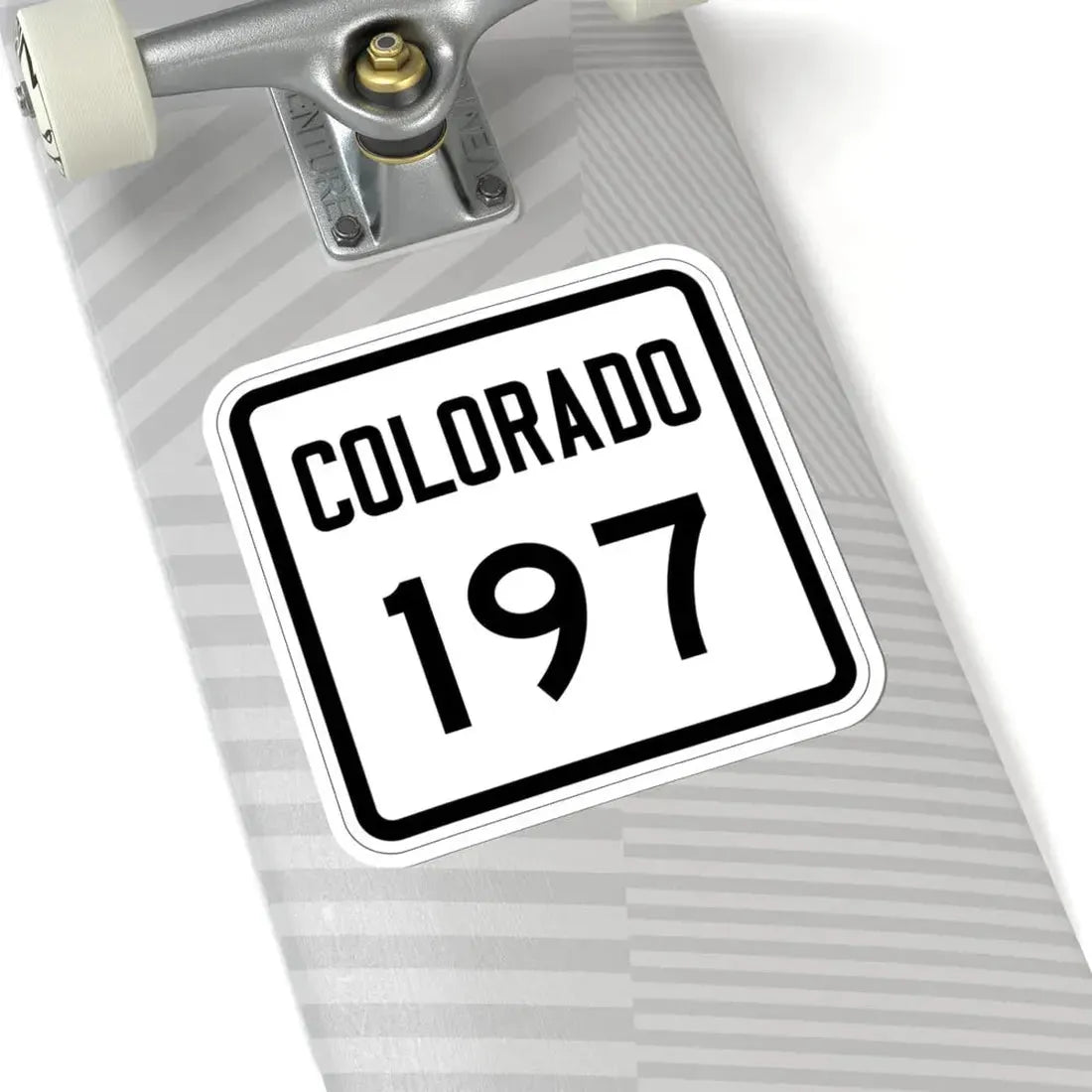 Colorado 197 1946 (Colorado) (Road Sign) STICKER Vinyl Kiss-Cut Decal - The Sticker Space