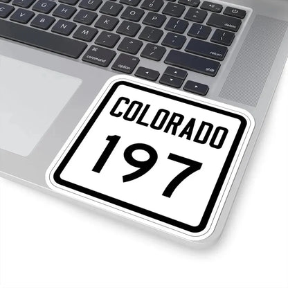 Colorado 197 1946 (Colorado) (Road Sign) STICKER Vinyl Kiss-Cut Decal - The Sticker Space
