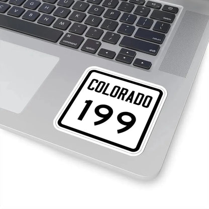 Colorado 199 1946 (Colorado) (Road Sign) STICKER Vinyl Kiss-Cut Decal - The Sticker Space