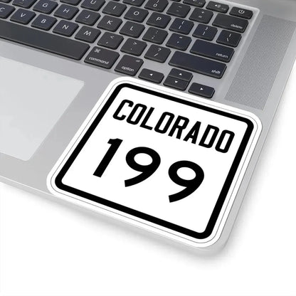 Colorado 199 1946 (Colorado) (Road Sign) STICKER Vinyl Kiss-Cut Decal - The Sticker Space