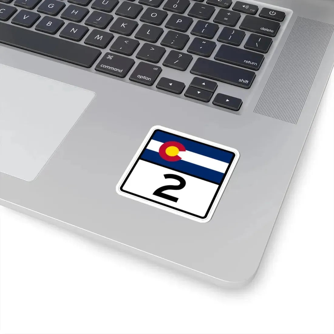 Colorado 2 (Colorado) (Road Sign) STICKER Vinyl Kiss-Cut Decal - The Sticker Space