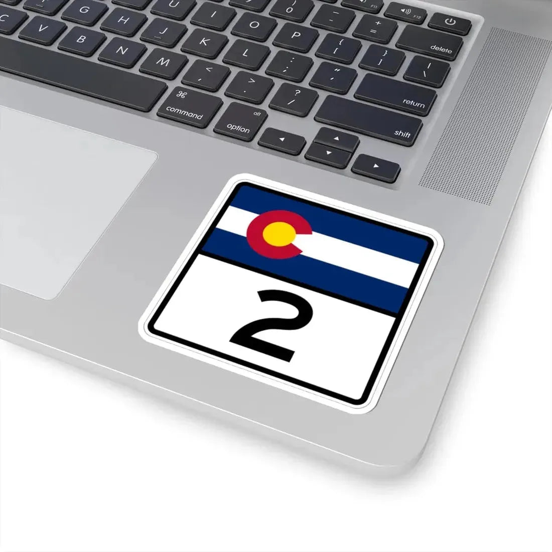 Colorado 2 (Colorado) (Road Sign) STICKER Vinyl Kiss-Cut Decal - The Sticker Space