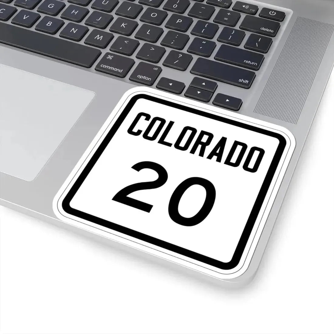 Colorado 20 1946 (Colorado) (Road Sign) STICKER Vinyl Kiss-Cut Decal - The Sticker Space