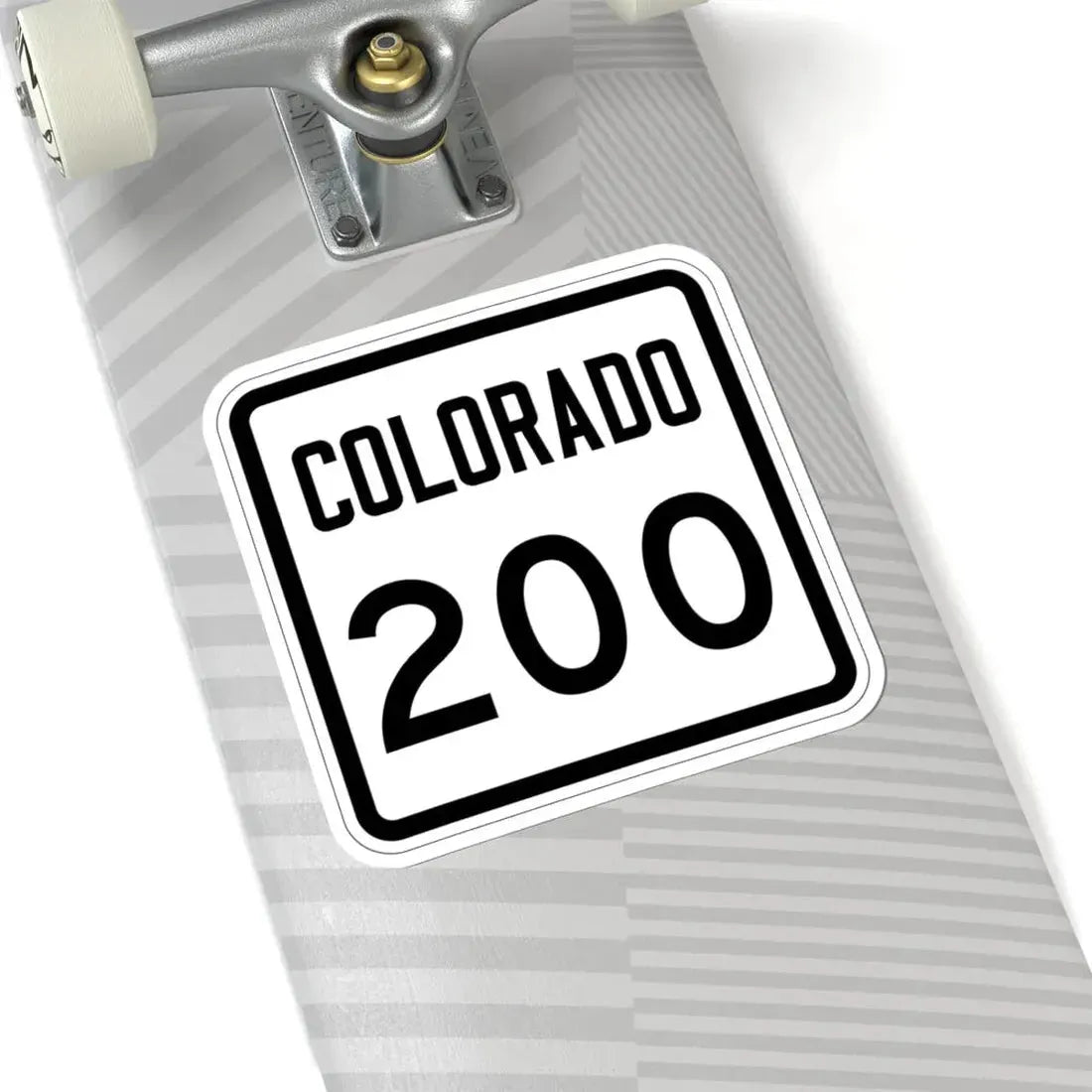 Colorado 200 1946 (Colorado) (Road Sign) STICKER Vinyl Kiss-Cut Decal - The Sticker Space