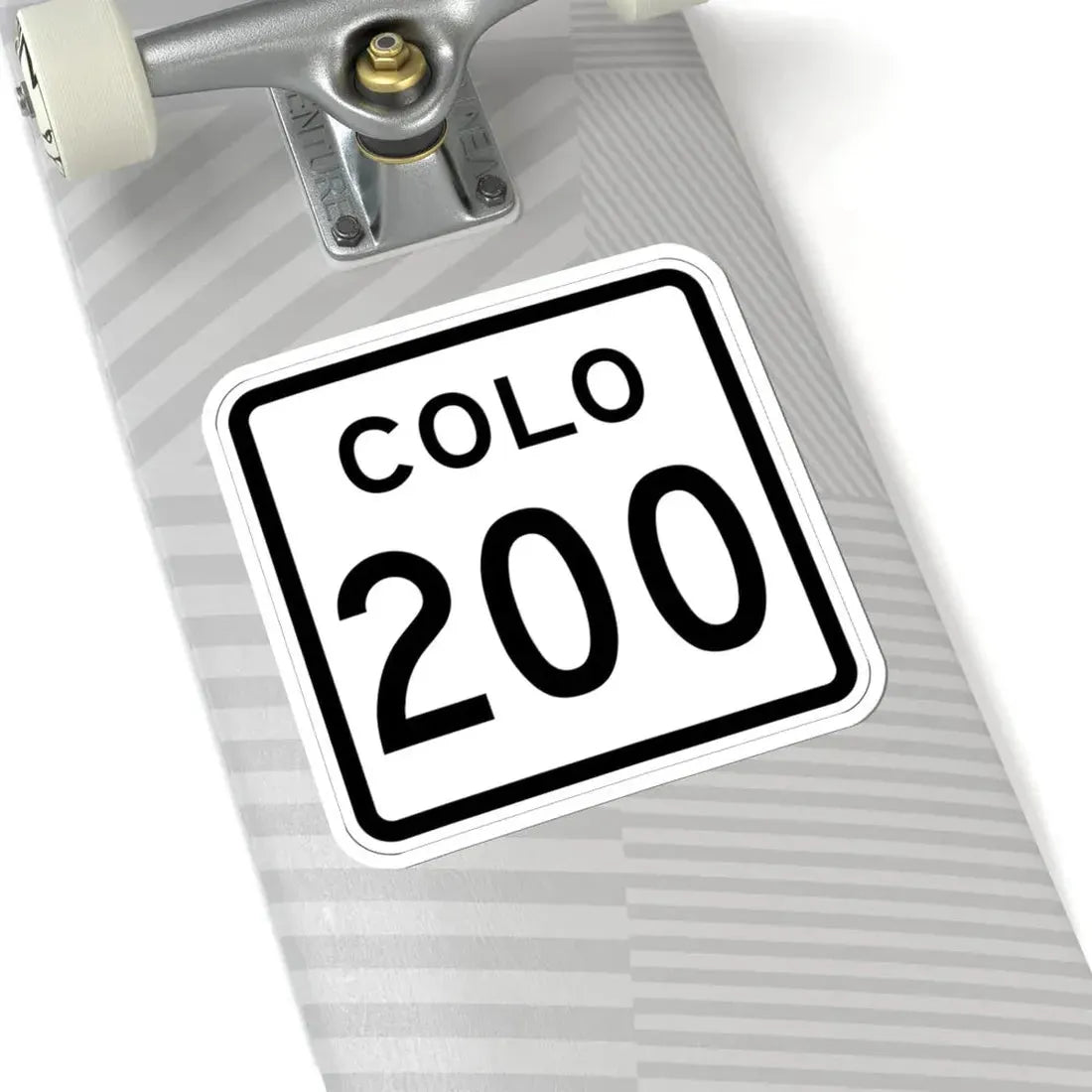 Colorado 200 1952 (Colorado) (Road Sign) STICKER Vinyl Kiss-Cut Decal - The Sticker Space
