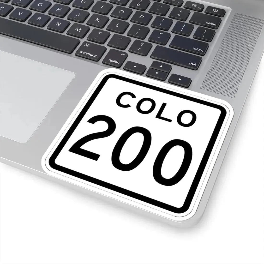 Colorado 200 1952 (Colorado) (Road Sign) STICKER Vinyl Kiss-Cut Decal - The Sticker Space