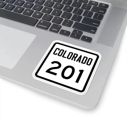 Colorado 201 1946 (Colorado) (Road Sign) STICKER Vinyl Kiss-Cut Decal - The Sticker Space