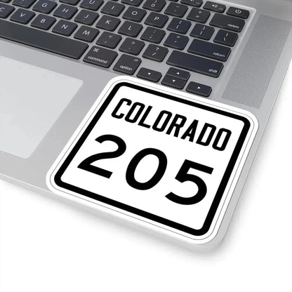 Colorado 205 1946 (Colorado) (Road Sign) STICKER Vinyl Kiss-Cut Decal - The Sticker Space