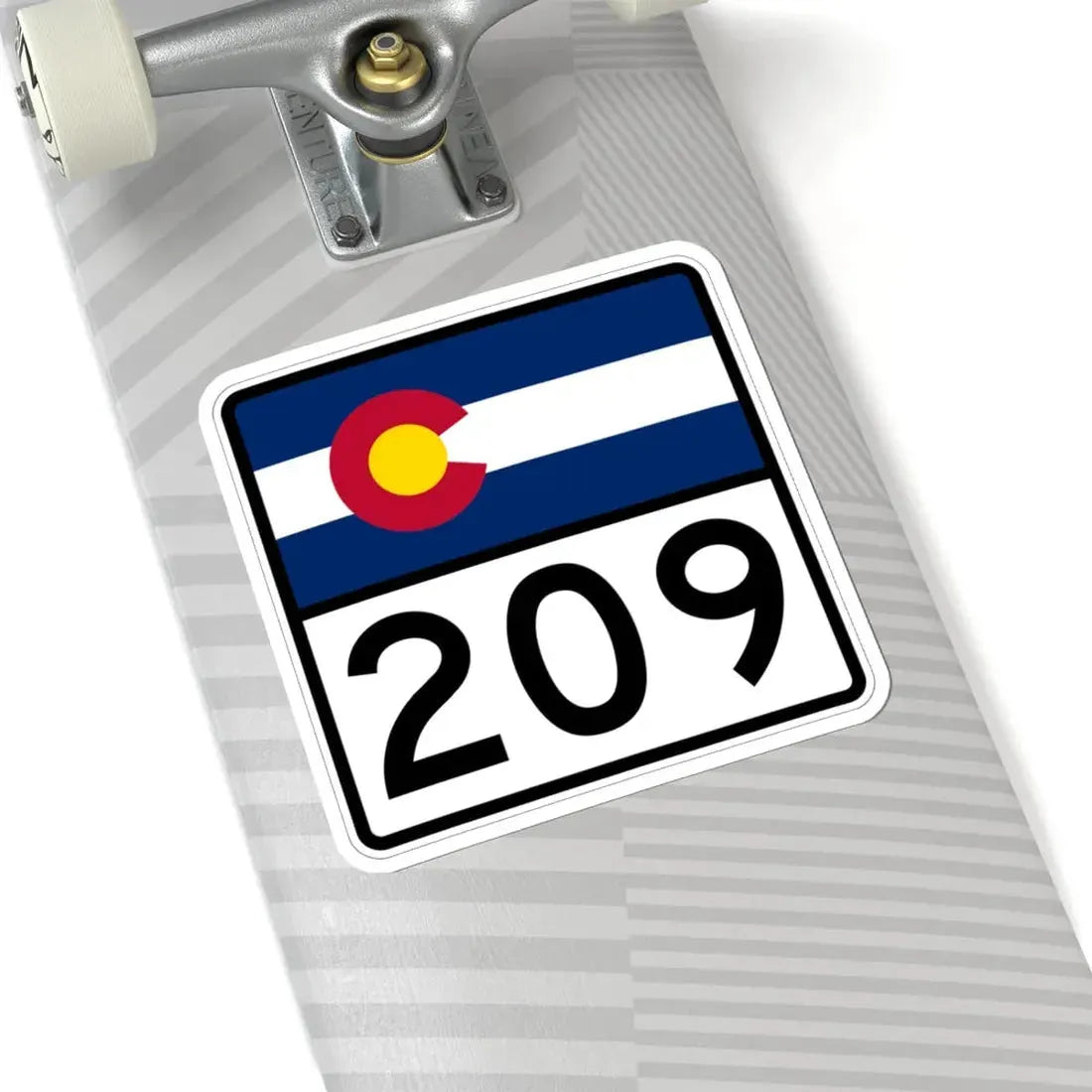 Colorado 209 (Colorado) (Road Sign) STICKER Vinyl Kiss-Cut Decal - The Sticker Space