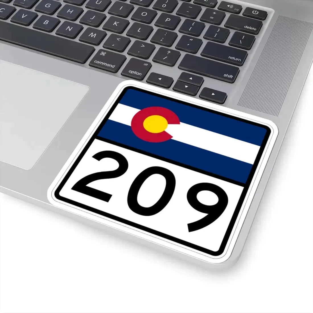 Colorado 209 (Colorado) (Road Sign) STICKER Vinyl Kiss-Cut Decal - The Sticker Space