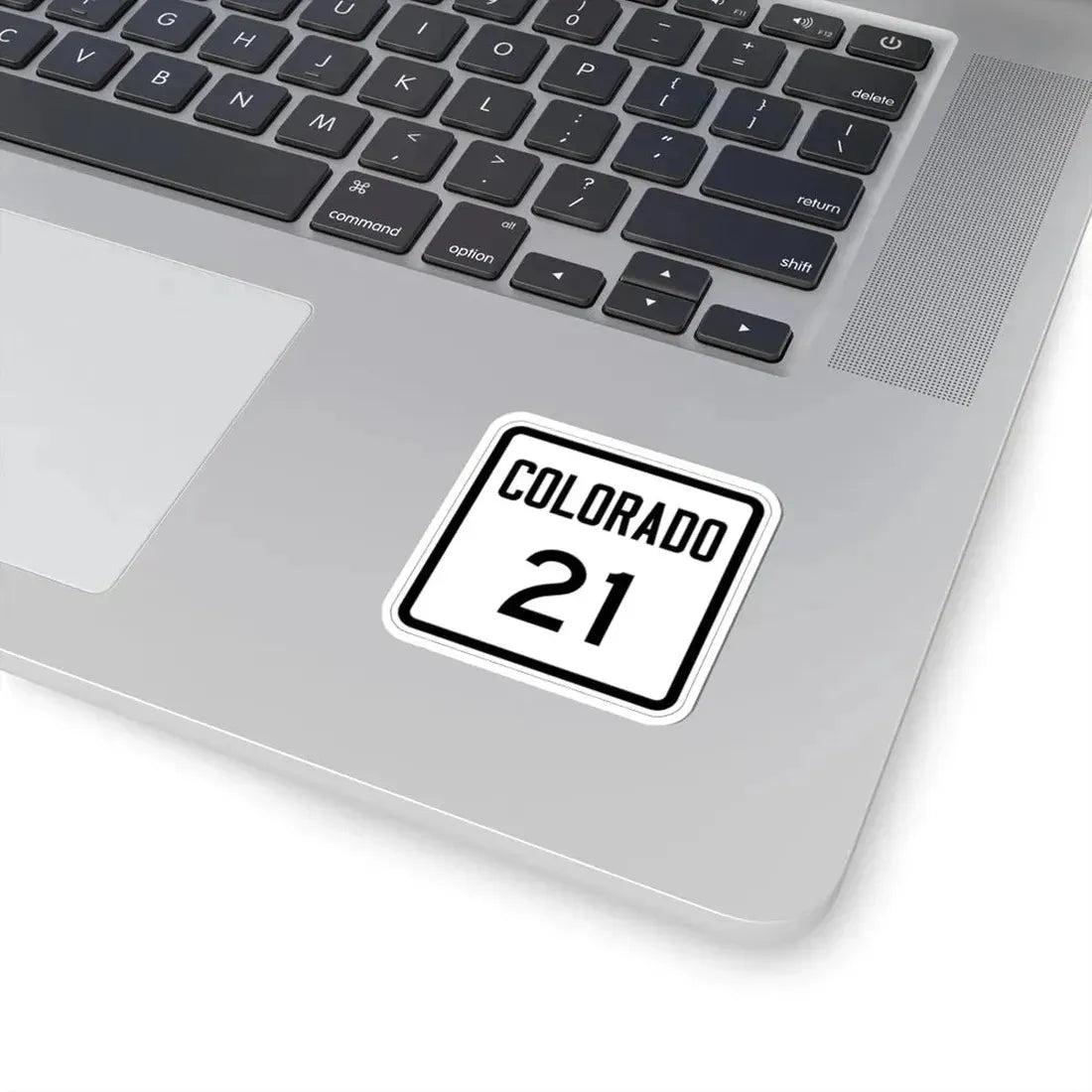 Colorado 21 1946 (Colorado) (Road Sign) STICKER Vinyl Kiss-Cut Decal - The Sticker Space