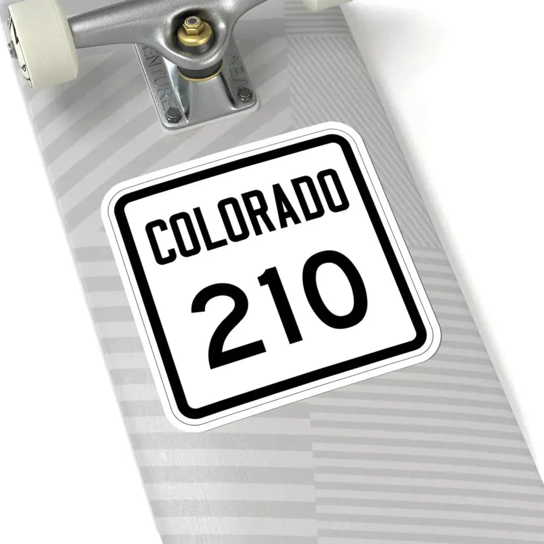 Colorado 210 1946 (Colorado) (Road Sign) STICKER Vinyl Kiss-Cut Decal - The Sticker Space