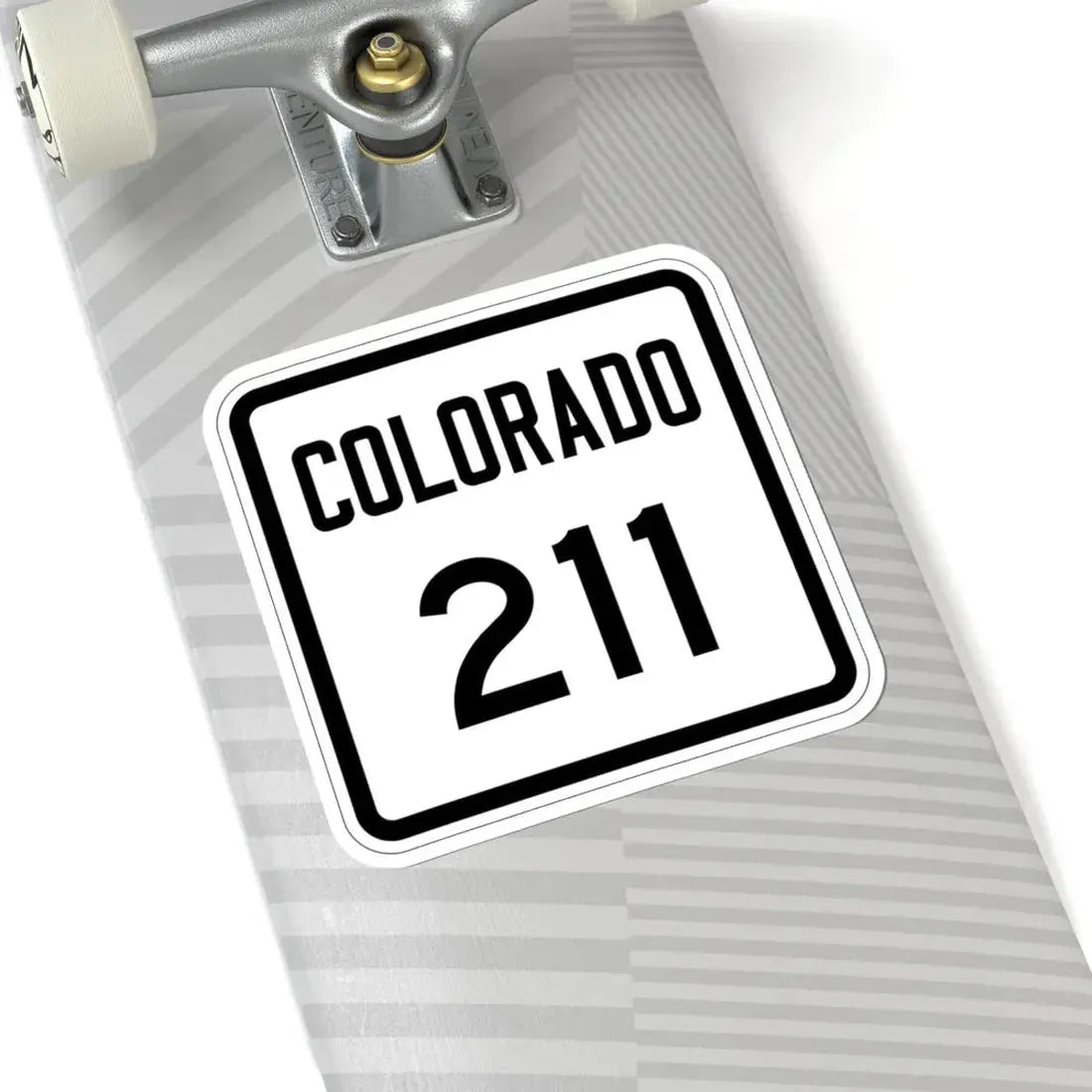 Colorado 211 1946 (Colorado) (Road Sign) STICKER Vinyl Kiss-Cut Decal - The Sticker Space