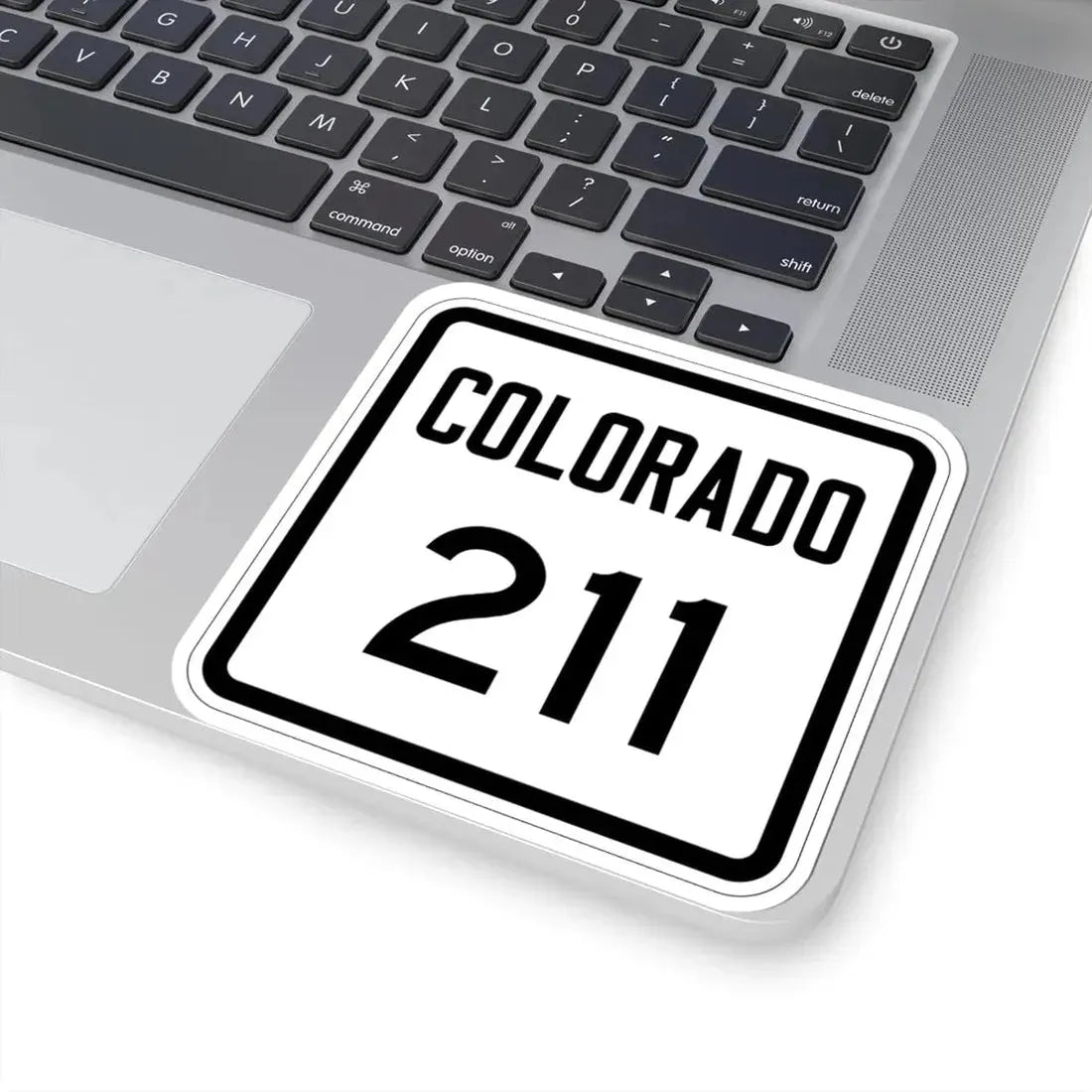 Colorado 211 1946 (Colorado) (Road Sign) STICKER Vinyl Kiss-Cut Decal - The Sticker Space